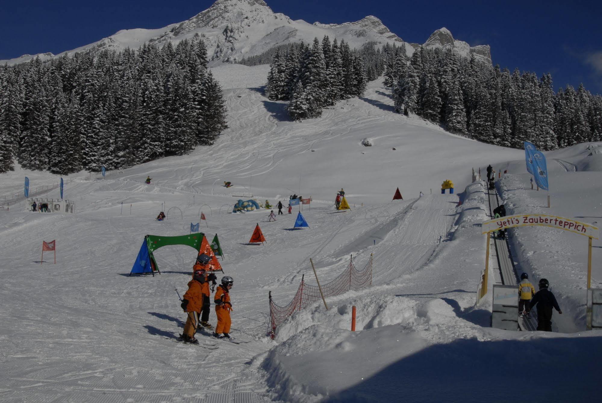 Berglodge Restaurant Ristis Engelberg Kültér fotó