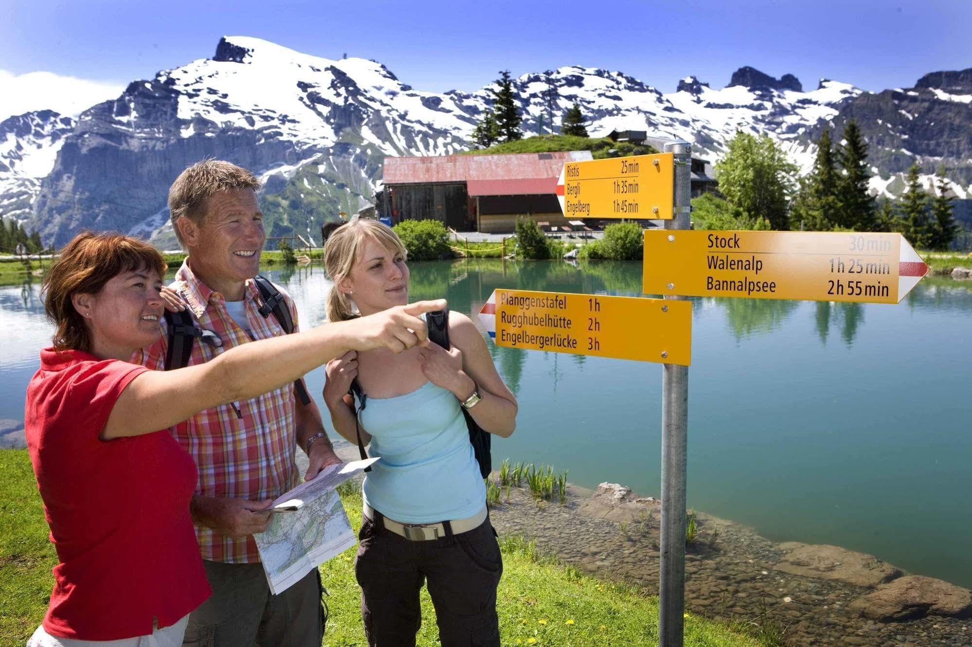 Berglodge Restaurant Ristis Engelberg Kültér fotó