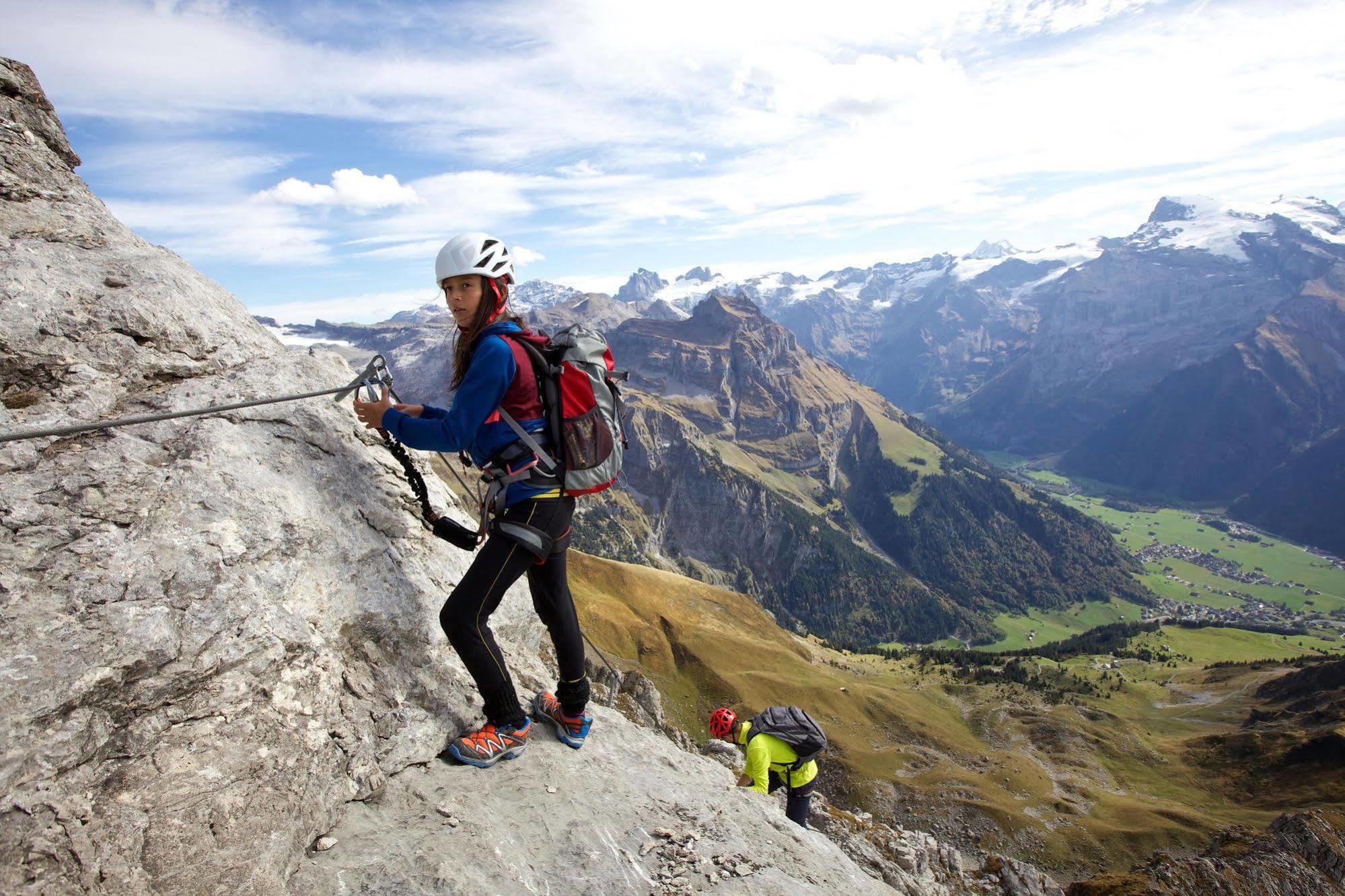 Berglodge Restaurant Ristis Engelberg Kültér fotó