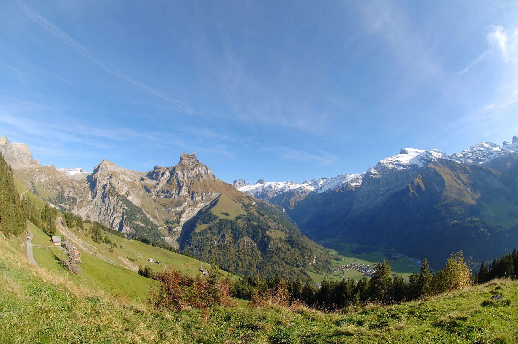 Berglodge Restaurant Ristis Engelberg Kültér fotó